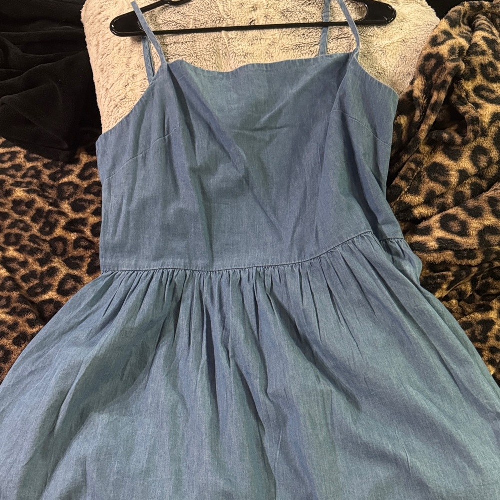 Denim dress